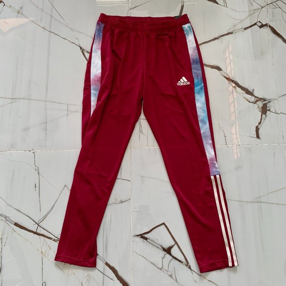 adidas Other - Adidas Men's Soccer Burgundy Tiro Track Pants Regular Tapered Leg Size L